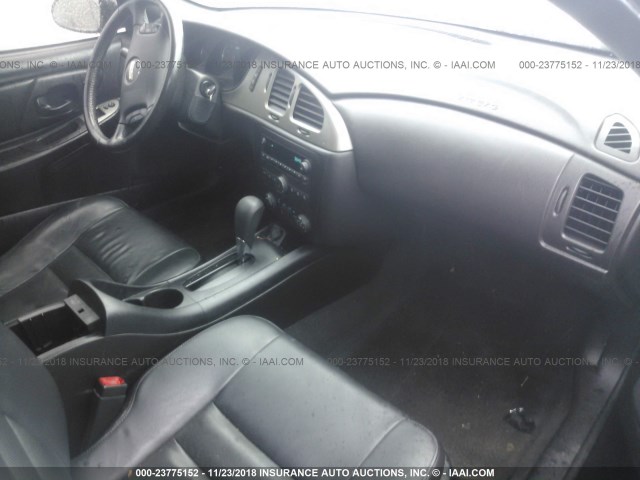 2G1WL16C579222714 - 2007 CHEVROLET MONTE CARLO SS შავი ფოტო 5