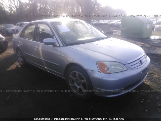 2HGES267X1H530006 - 2001 HONDA CIVIC EX GRAY photo 1