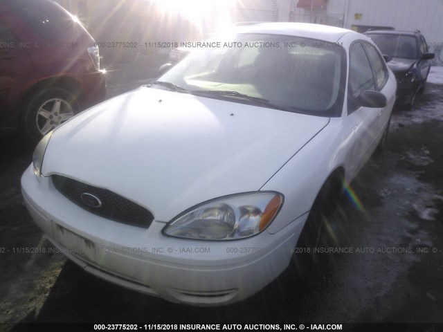 1FAFP55U34G202459 - 2004 FORD TAURUS SES WHITE photo 2