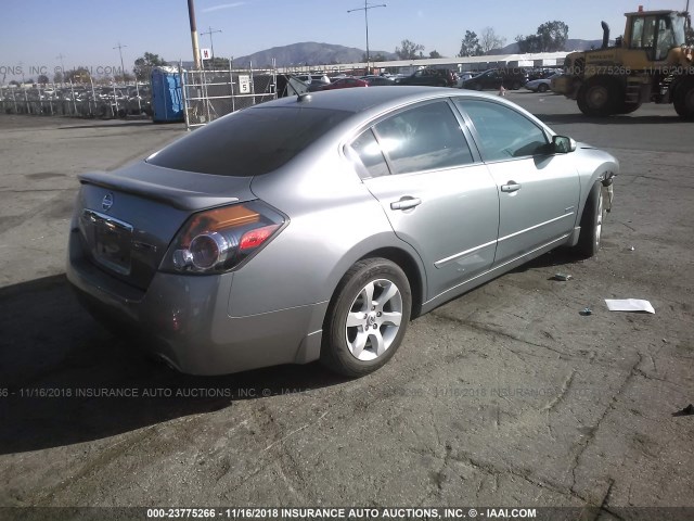 1N4CL21E49C114871 - 2009 NISSAN ALTIMA HYBRID GRAY photo 4