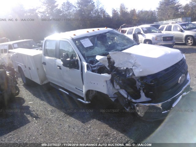 1FD0W4GT8JEC95399 - 2018 FORD F450 SUPER DUTY WHITE photo 1