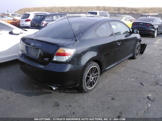 JTKDE177660084578 - 2006 TOYOTA SCION TC 黑色 照片 4