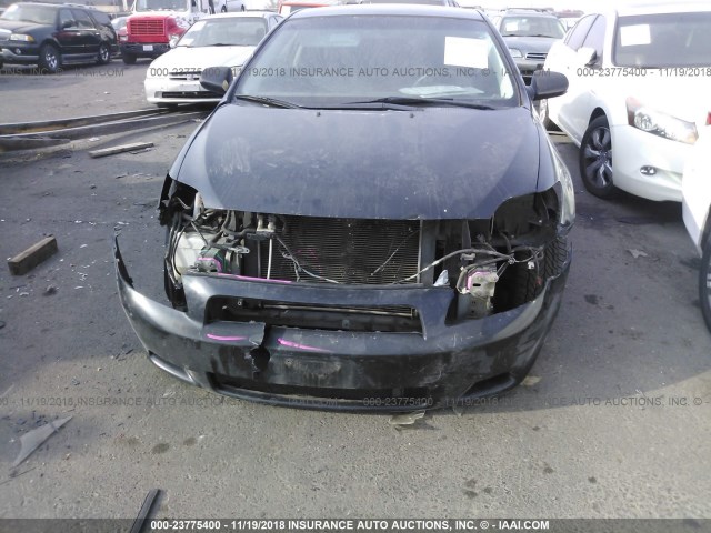 JTKDE177660084578 - 2006 TOYOTA SCION TC 黑色 照片 6