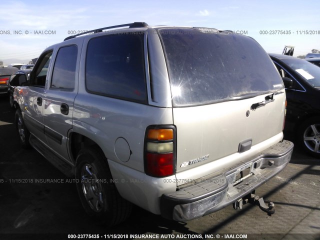 1GNEC13V74J319428 - 2004 CHEVROLET TAHOE C1500 GRAY photo 3