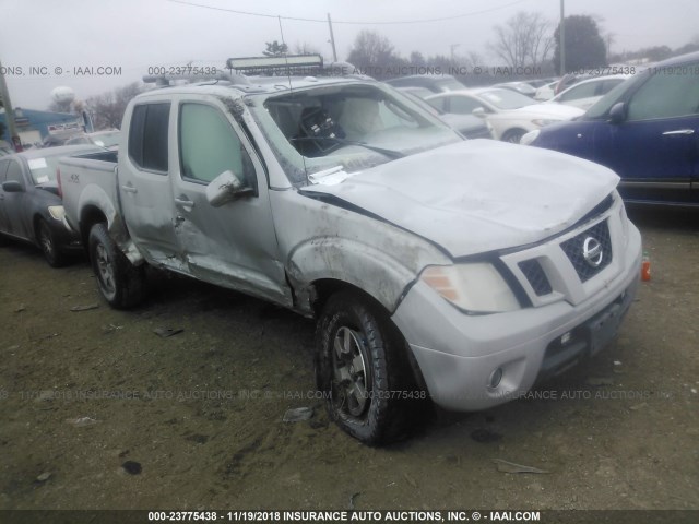 1N6AD0EV8BC448773 - 2011 NISSAN FRONTIER S/SV/SL/PRO-4X SILVER photo 1