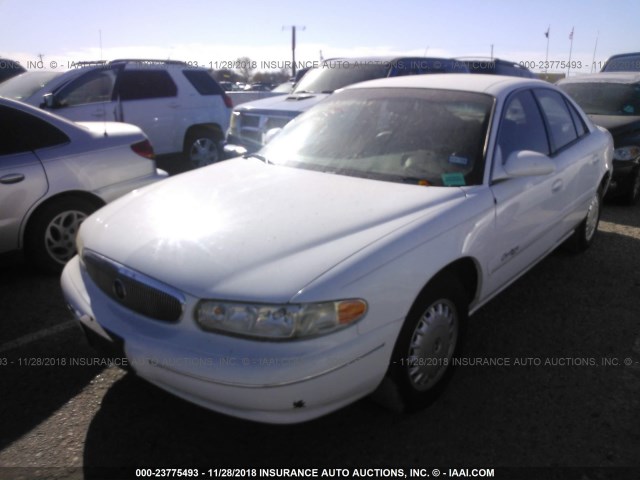 2G4WY55J9Y1163159 - 2000 BUICK CENTURY LIMITED/2000 WHITE photo 2