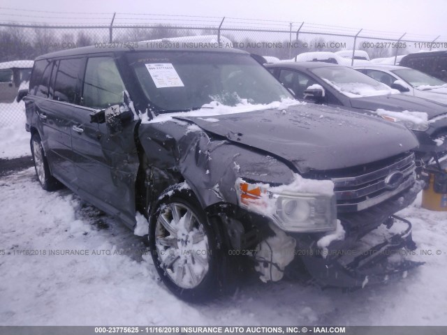 2FMEK63C89BA17709 - 2009 FORD FLEX LIMITED GRAY photo 1