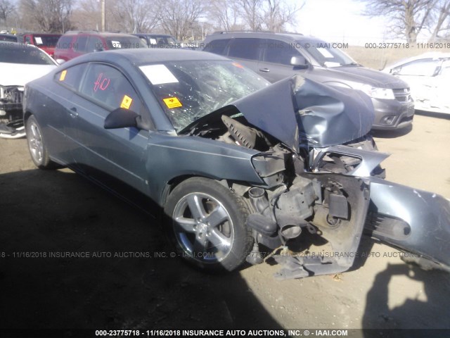 1G2ZH158464145486 - 2006 PONTIAC G6 GT BLUE photo 1