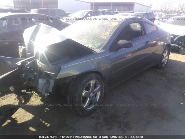 1G2ZH158464145486 - 2006 PONTIAC G6 GT BLUE photo 2