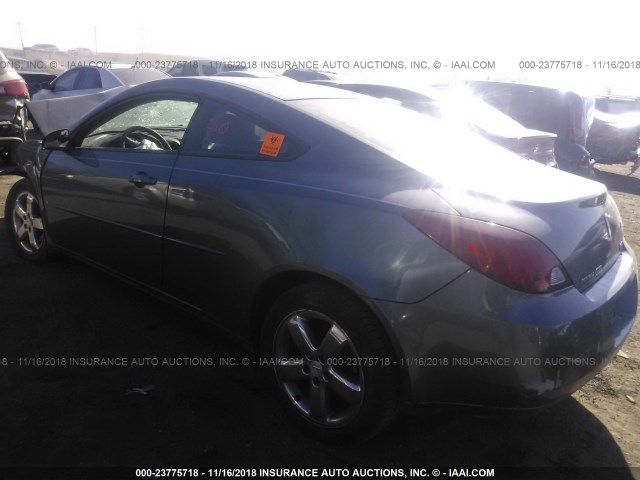 1G2ZH158464145486 - 2006 PONTIAC G6 GT BLUE photo 3