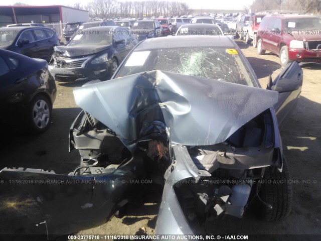 1G2ZH158464145486 - 2006 PONTIAC G6 GT BLUE photo 6