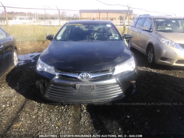 4T4BF1FK0GR576875 - 2016 TOYOTA CAMRY LE/XLE/SE/XSE BLACK photo 6