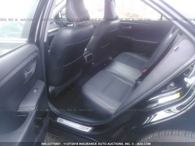 4T1BF1FK9HU809986 - 2017 TOYOTA CAMRY LE/XLE/SE/XSE BLACK photo 8