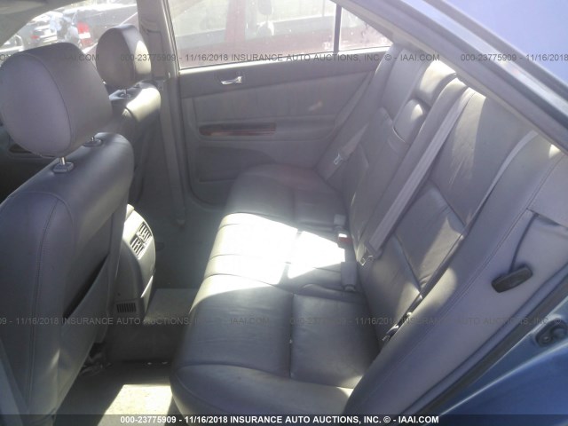 JTDBF30K220063422 - 2002 TOYOTA CAMRY LE/XLE/SE BLUE photo 8