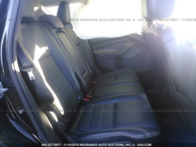 1FMCU0J95EUA21792 - 2014 FORD ESCAPE TITANIUM BLACK photo 8