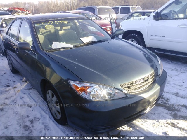 4T1BE32K33U782586 - 2003 TOYOTA CAMRY LE/XLE/SE GREEN photo 1