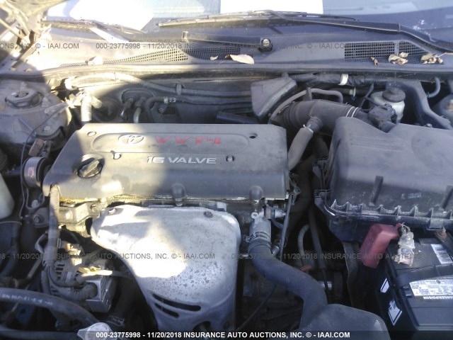 4T1BE32K33U782586 - 2003 TOYOTA CAMRY LE/XLE/SE GREEN photo 10