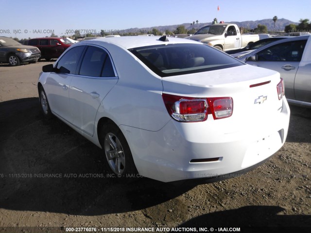 1G11B5SA1DF237867 - 2013 CHEVROLET MALIBU LS 白色 照片 3