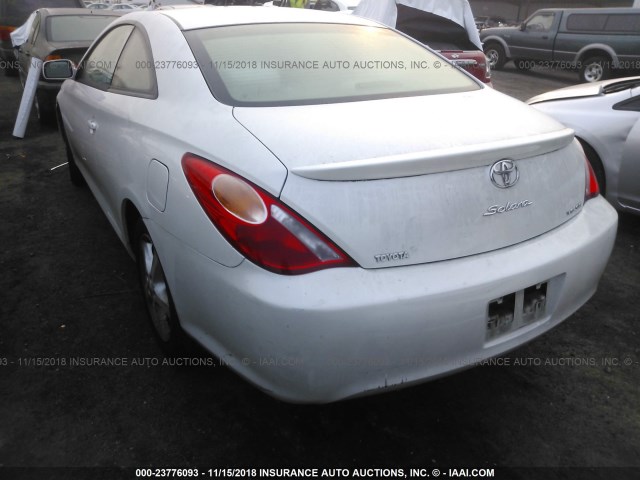 4T1CA38P74U027221 - 2004 TOYOTA CAMRY SOLARA SE/SLE WHITE photo 3