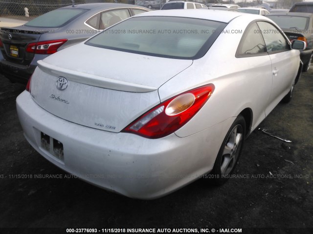 4T1CA38P74U027221 - 2004 TOYOTA CAMRY SOLARA SE/SLE თეთრი ფოტო 4