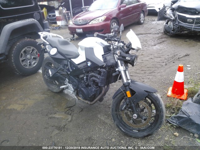 WB1022701BZS50547 - 2011 BMW F800 R WHITE photo 1