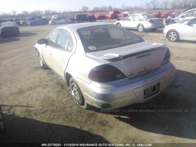 1G2NF52E74M670965 - 2004 PONTIAC GRAND AM SE1 SILVER photo 3