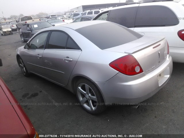 1G2ZH58N174243014 - 2007 PONTIAC G6 GT SILVER photo 3