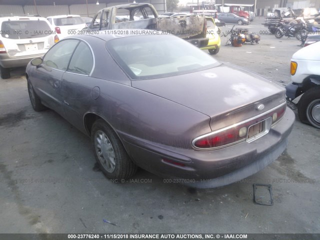 1G4GD2216S4725565 - 1995 BUICK RIVIERA Pewter photo 3