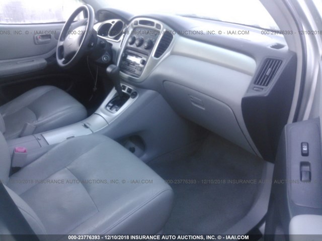 JTEDP21A760104876 - 2006 TOYOTA HIGHLANDER LIMITED SILVER photo 5