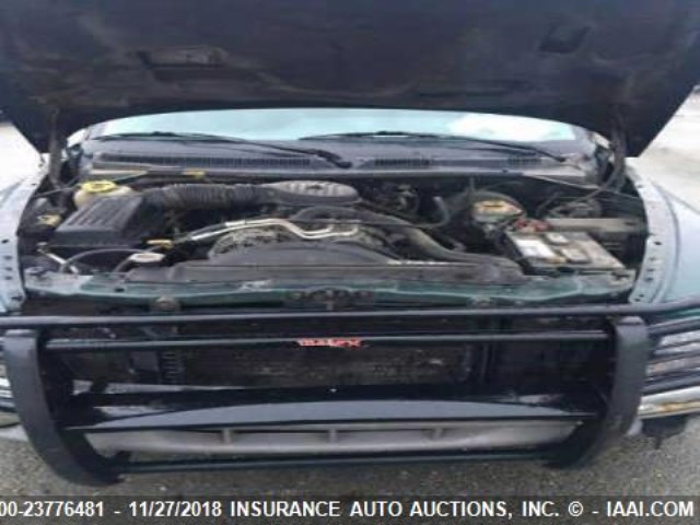 1B7GG22Y2XS159626 - 1999 DODGE DAKOTA GREEN photo 10