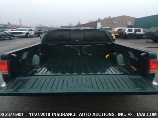 1B7GG22Y2XS159626 - 1999 DODGE DAKOTA GREEN photo 6