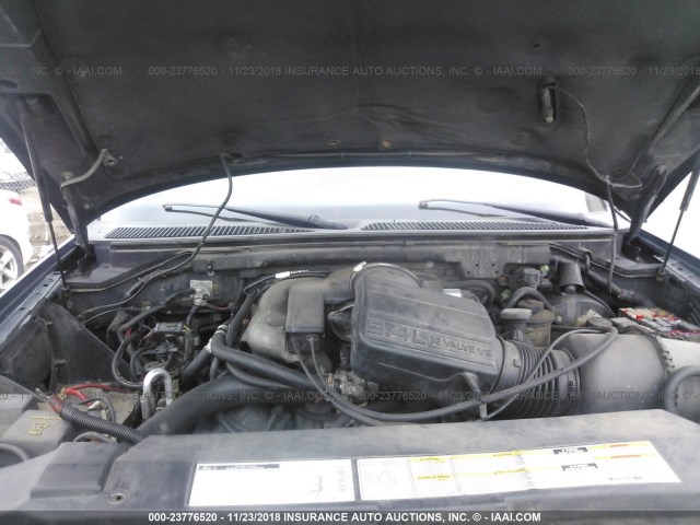 5LMPU28A5XLJ37769 - 1999 LINCOLN NAVIGATOR BLUE photo 10