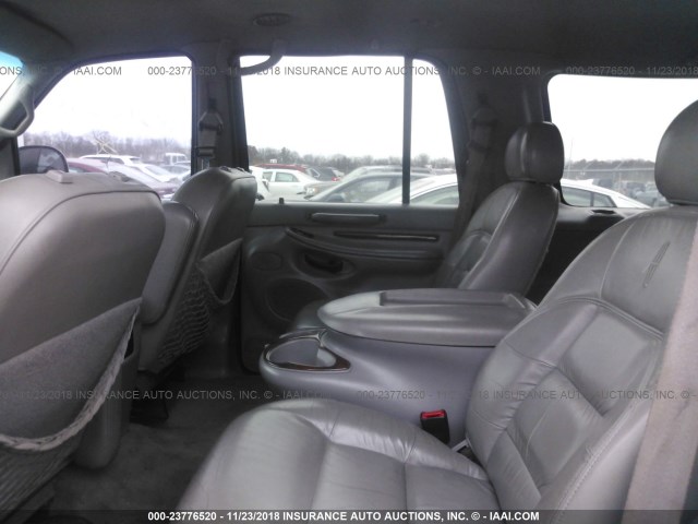 5LMPU28A5XLJ37769 - 1999 LINCOLN NAVIGATOR BLUE photo 8