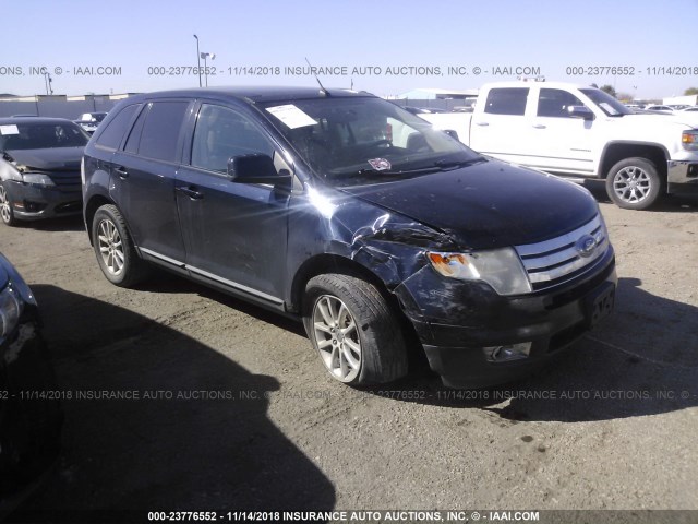 2FMDK48C89BA43915 - 2009 FORD EDGE SEL BLACK photo 1