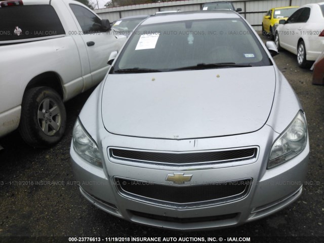 1G1ZC5E00CF305125 - 2012 CHEVROLET MALIBU 1LT 银色 照片 6