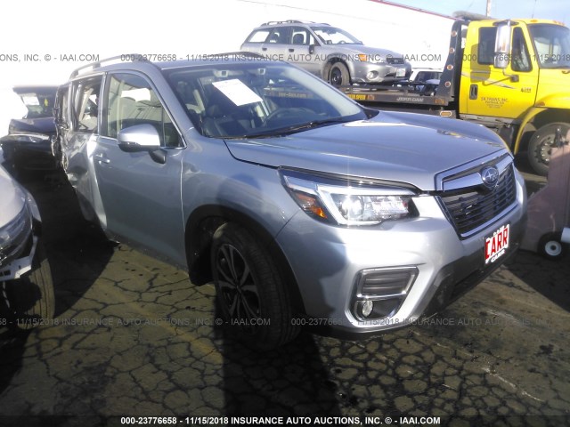 JF2SKAUC7KH425072 - 2019 SUBARU FORESTER LIMITED SILVER photo 1