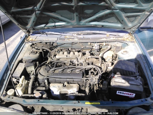 1N4AB41D7VC760218 - 1997 NISSAN SENTRA XE/GXE/GLE/BASE GREEN photo 10