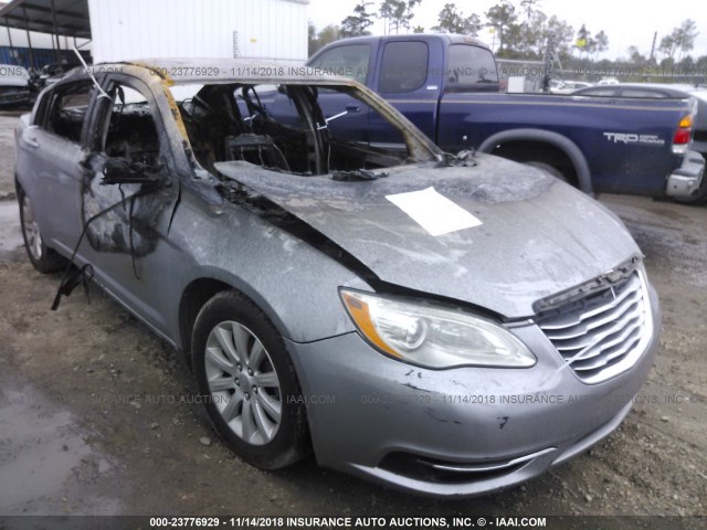 1C3CCBBG7DN533843 - 2013 CHRYSLER 200 TOURING SILVER photo 1