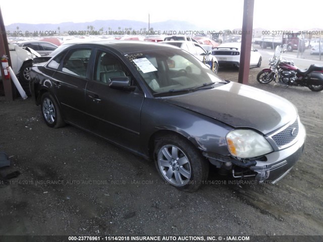 1FAHP24125G192586 - 2005 FORD FIVE HUNDRED SEL GRAY photo 1