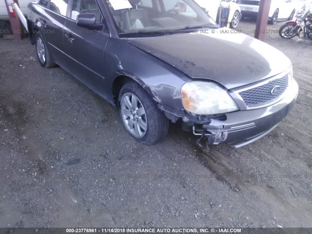 1FAHP24125G192586 - 2005 FORD FIVE HUNDRED SEL GRAY photo 6