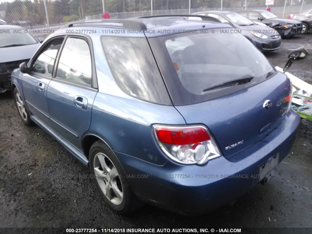 JF1GG61637H812751 - 2007 SUBARU IMPREZA 2.5I BLUE photo 3