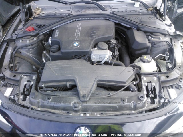 WBA8E3G56GNT77286 - 2016 BMW 328 XI SULEV BLACK photo 10