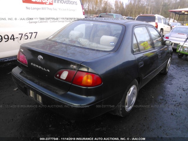 1NXBR18E0XZ209743 - 1999 TOYOTA COROLLA VE/CE/LE 绿色 照片 4