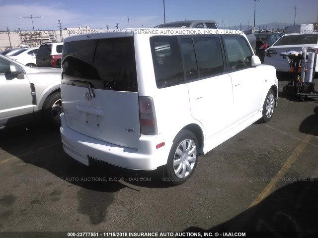 JTLKT334464084961 - 2006 TOYOTA SCION XB Ağ foto 4