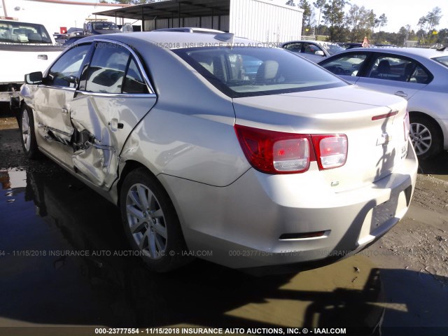 1G11D5SL3FF262591 - 2015 CHEVROLET MALIBU 2LT GOLD photo 3