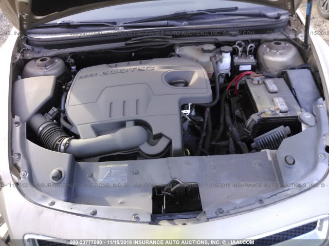 1G1ZG57B78F236752 - 2008 CHEVROLET MALIBU LS 金色 照片 10