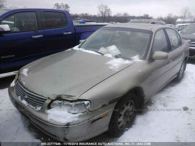 1G1NE52M8W6244787 - 1998 CHEVROLET MALIBU LS 灰色 照片 2