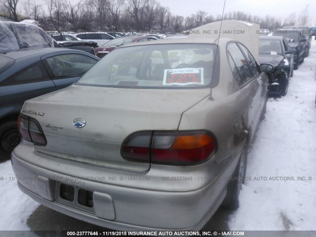 1G1NE52M8W6244787 - 1998 CHEVROLET MALIBU LS 灰色 照片 4