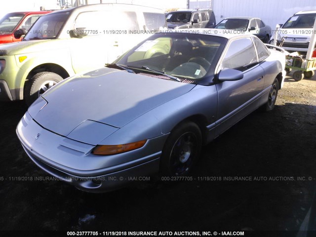 1G8ZG1270TZ123973 - 1996 SATURN SC2 SILVER photo 2