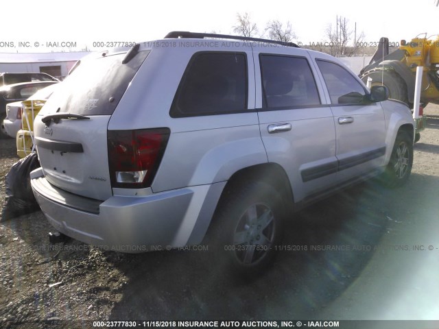 1J4GR48K65C661677 - 2005 JEEP GRAND CHEROKEE LAREDO/COLUMBIA/FREEDOM 银色 照片 4